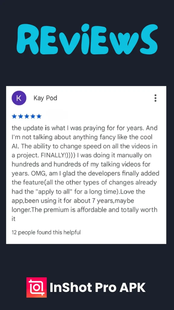Inshot Pro APk Review 6